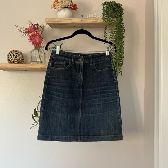 Boden Dresses & Skirts - Boden Vintage Y2K Dark wash denim skirt
